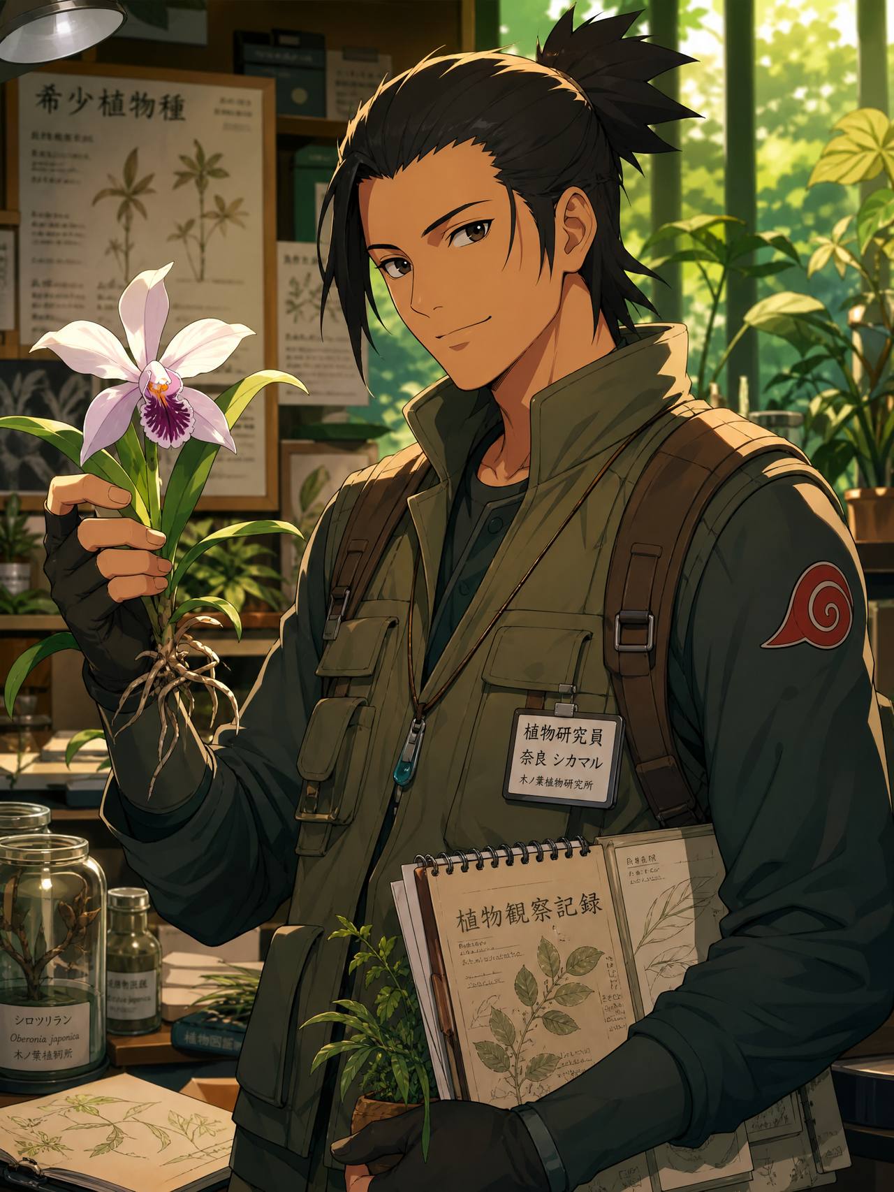 国产自拍植物专家-林木森植物学博士